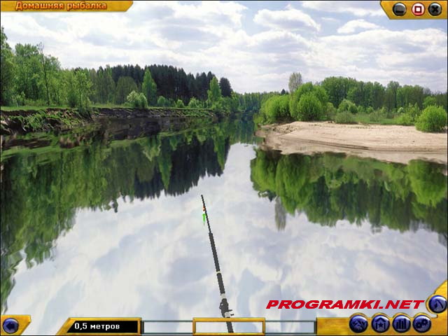 Скриншот игры Домашняя Рыбалка 