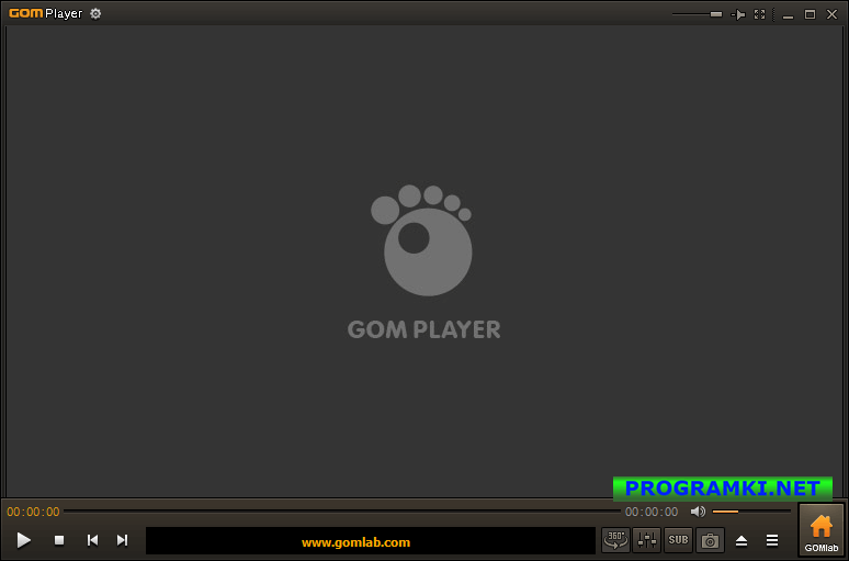 Скриншот программы GOM Player 2.3.96.5366
